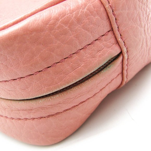 CHANEL Coco Mark Women's Leather Coin Purse/coin Case Pink - Picture 7 of 10